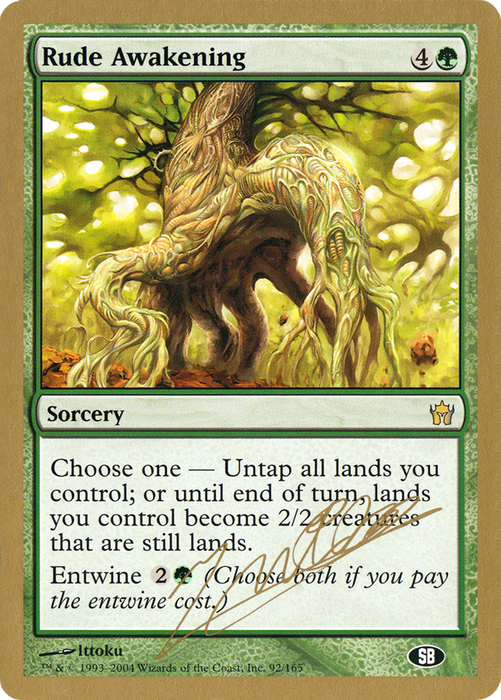 Rude Awakening (WCD-JN92SB) - rare