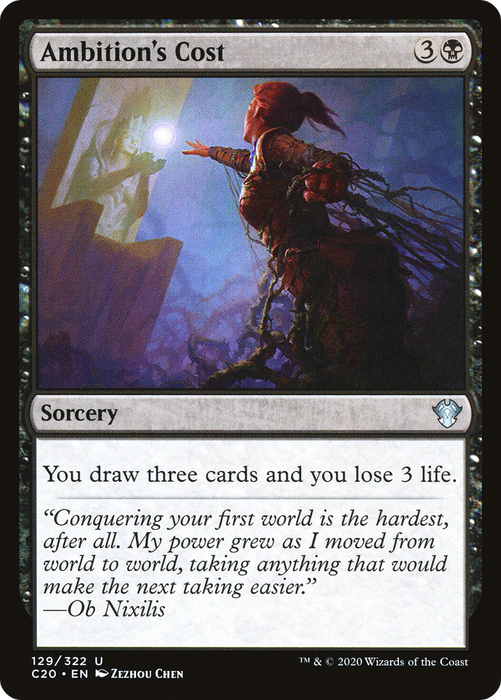 Ambition's Cost (C20-129) - uncommon