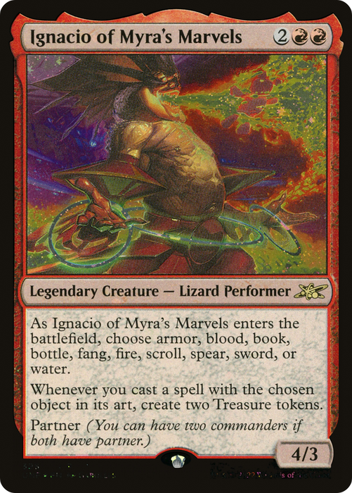 Ignacio of Myra's Marvels (UNF-398) - rare - Foil