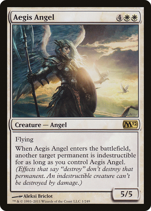 Aegis Angel (M12-001) - rare - Foil