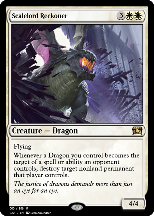 Scalelord Reckoner (PZ2-65689) - rare - Foil