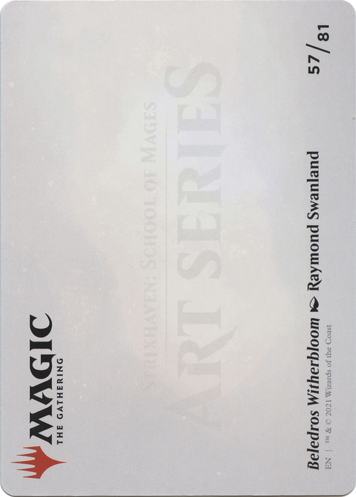 Beledros Witherbloom // Beledros Witherbloom (ASTX-057) - common (Borderless)