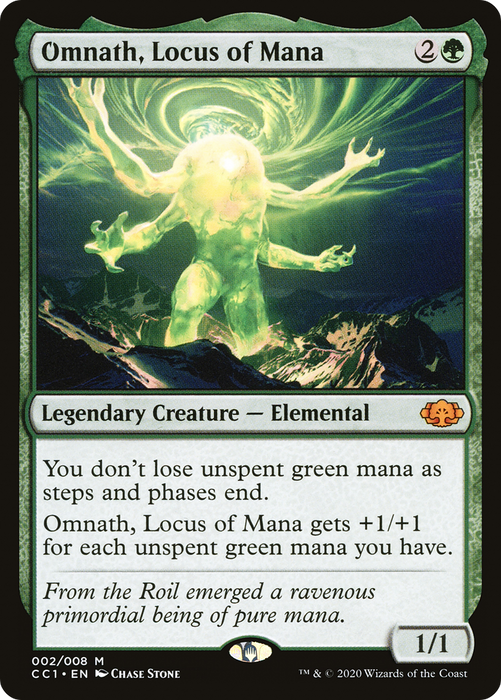 Omnath, Locus of Mana (CC1-002) - mythic