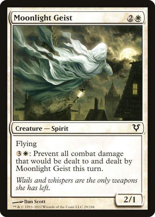 Moonlight Geist (AVR-029) - common - Foil