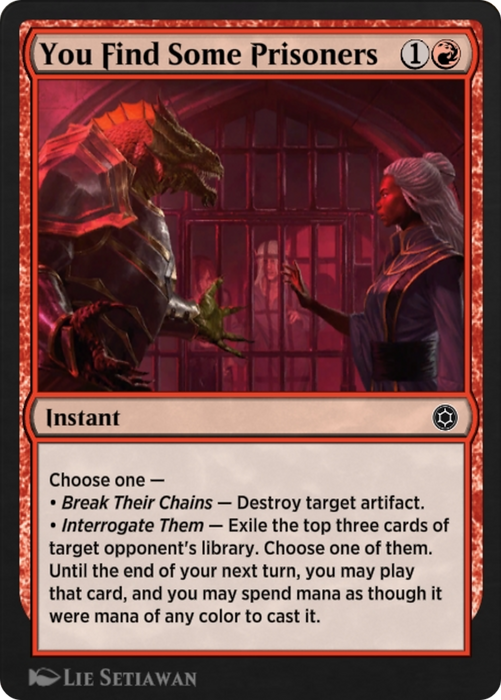 You Find Some Prisoners (HBG-196) - common