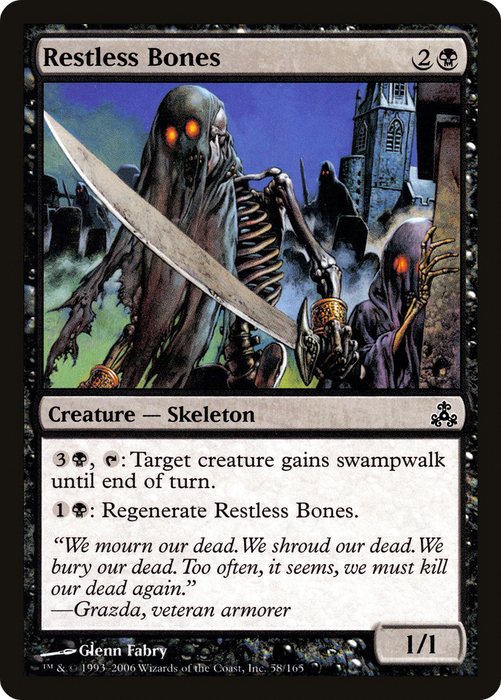 Restless Bones (GPT-058) - common