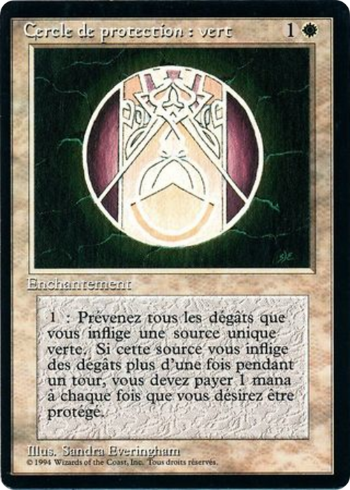 Circle of Protection: Green (FBB-011) - common