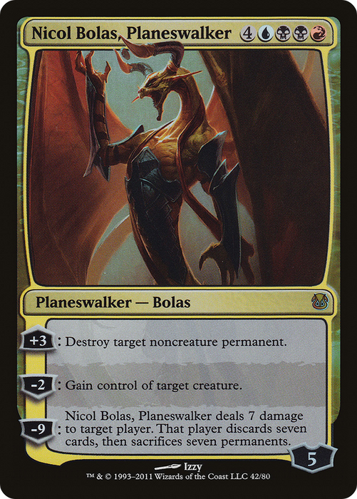 Nicol Bolas, Planeswalker (DDH-042) - mythic - Foil