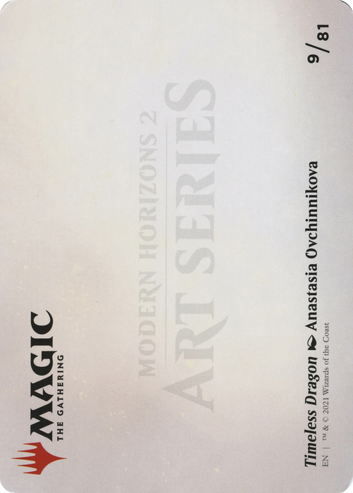 Timeless Dragon // Timeless Dragon (AMH2-009) - common (Borderless)