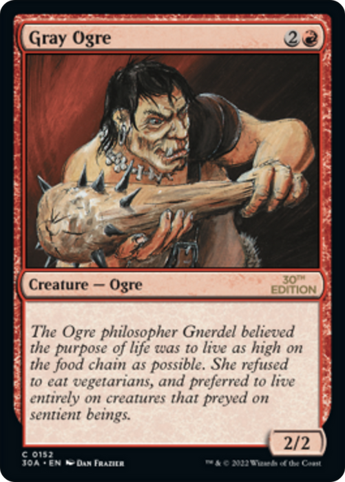 Gray Ogre (30A-152) - common