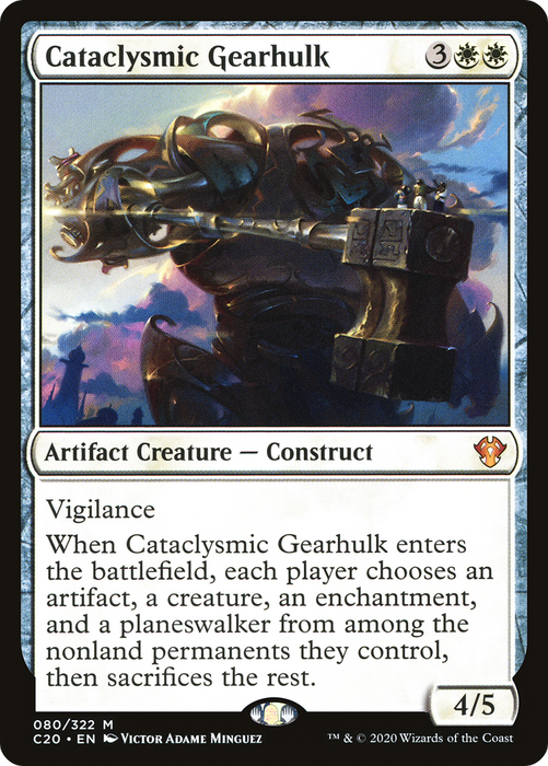 Cataclysmic Gearhulk (C20-080) - mythic