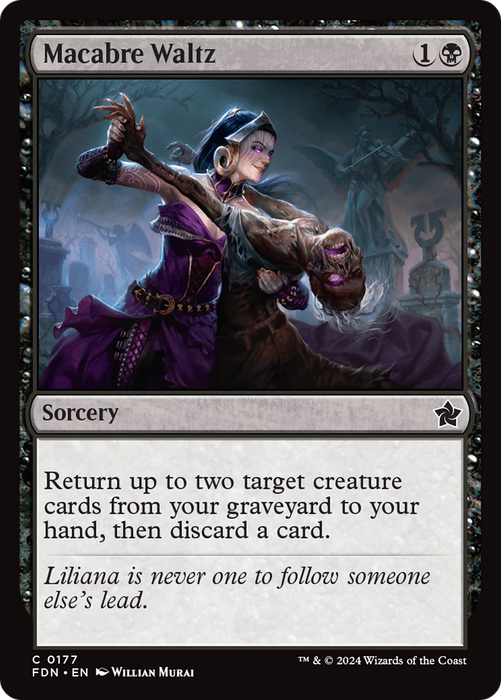 Macabre Waltz (FDN-177) - common - Foil