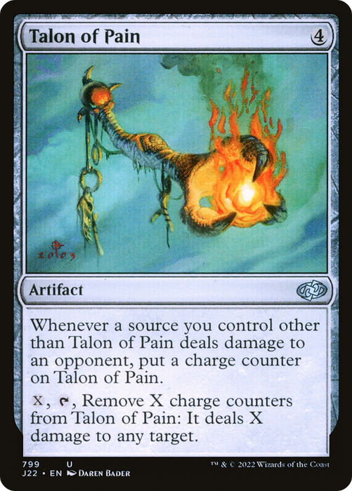 Talon of Pain (J22-799) - uncommon