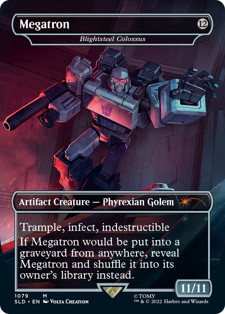 Blightsteel Colossus // Blightsteel Colossus (SLD-1079) - mythic (Borderless)