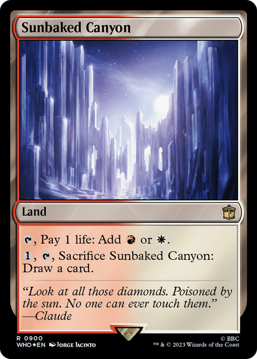 Sunbaked Canyon (WHO-900) - rare - Foil