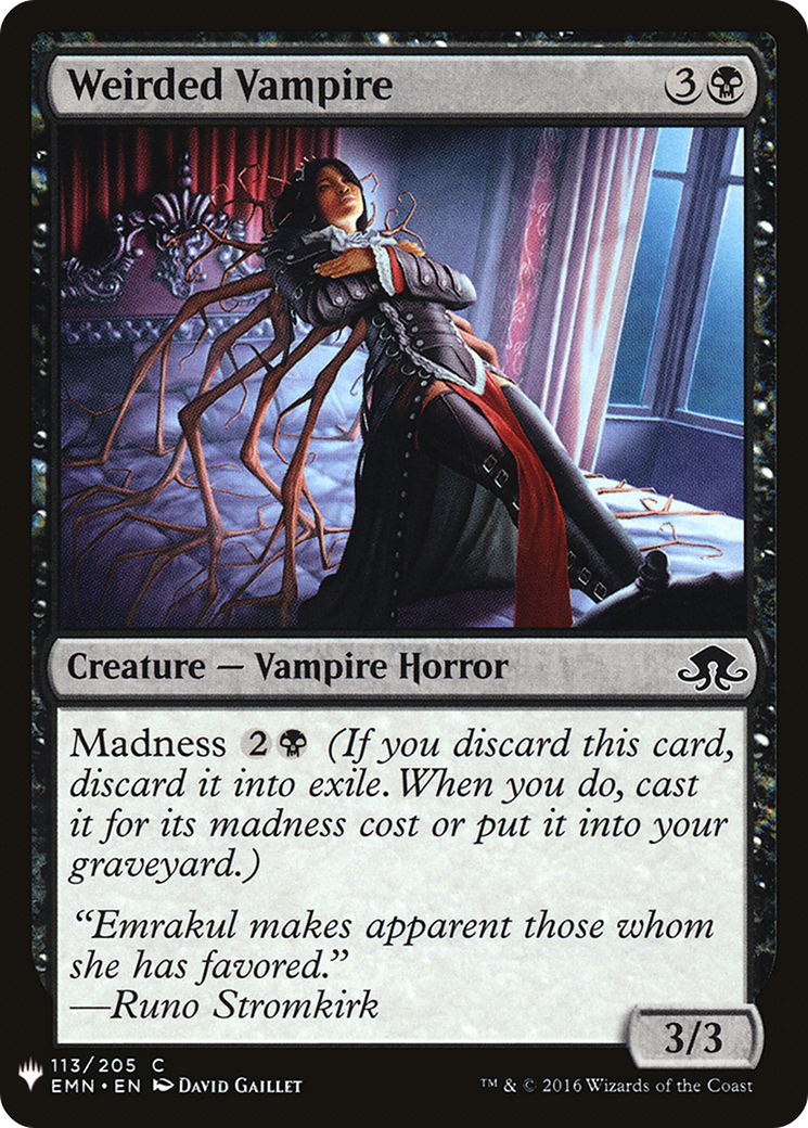 Weirded Vampire (LIST-EMN-113) - common