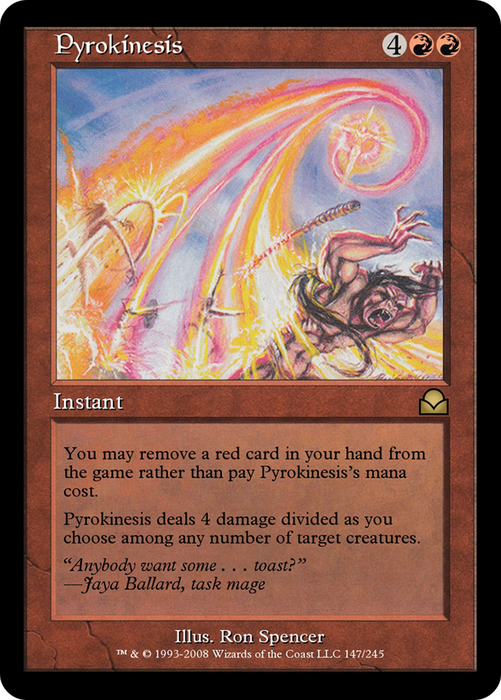 Pyrokinesis (ME2-147) - rare - Foil