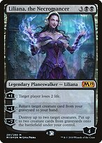 Liliana, the Necromancer (M19-291) - mythic - Foil
