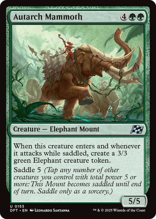 Autarch Mammoth (DFT-153) - uncommon