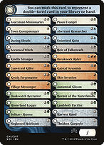 Shadows Over Innistrad Checklist 1 (SOI-CH1) - common