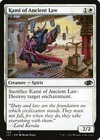 Kami of Ancient Law (J22-203) - common
