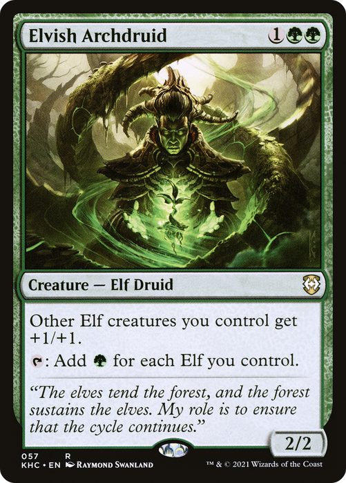 Elvish Archdruid (KHC-057) - rare