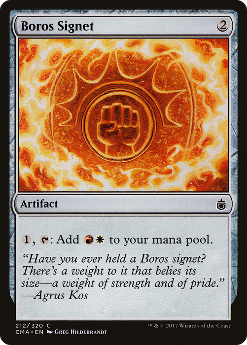 Boros Signet (CMA-212) - common