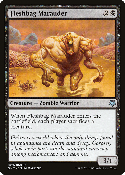 Fleshbag Marauder (GNT-029) - uncommon