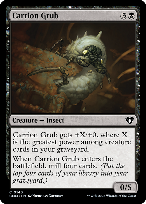 Carrion Grub (CMM-143) - common