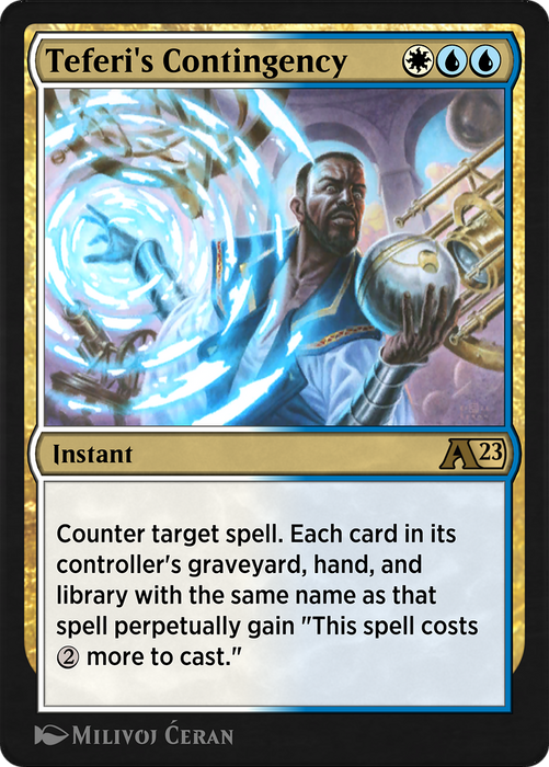 Teferi's Contingency (YDMU-027) - rare