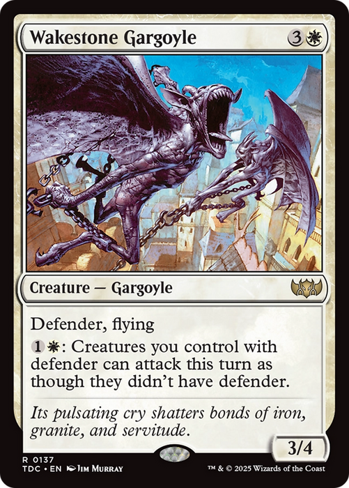 Wakestone Gargoyle (TDC-137) - rare