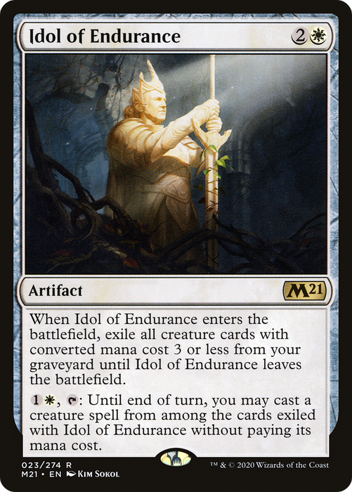 Idol of Endurance (M21-023) - rare