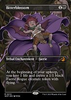 Bitterblossom (WOT-072) - mythic (Borderless)