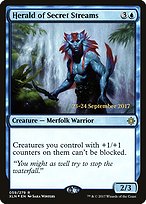 Herald of Secret Streams (PRE-59S) - rare - Foil