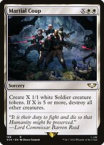 Martial Coup (40K-189) - rare