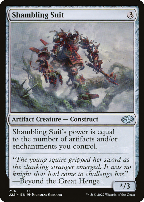 Shambling Suit (J22-796) - uncommon