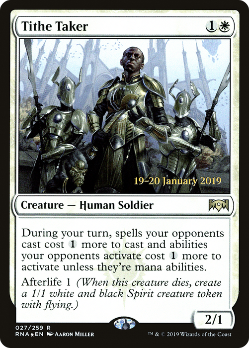 Tithe Taker (PRE-27S) - rare - Foil