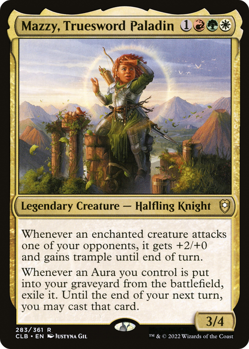 Mazzy, Truesword Paladin (CLB-283) - rare - Foil