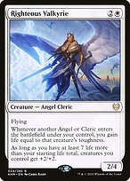 Righteous Valkyrie (PPKHM-24P) - rare - Foil