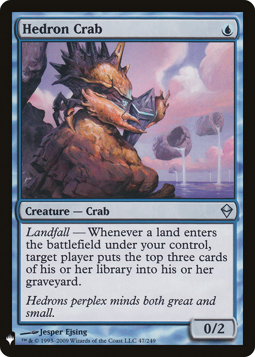 Hedron Crab (LIST-ZEN-47) - uncommon