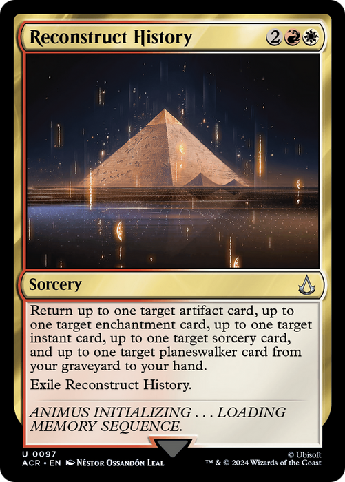 Reconstruct History (ACR-097) - uncommon - Foil