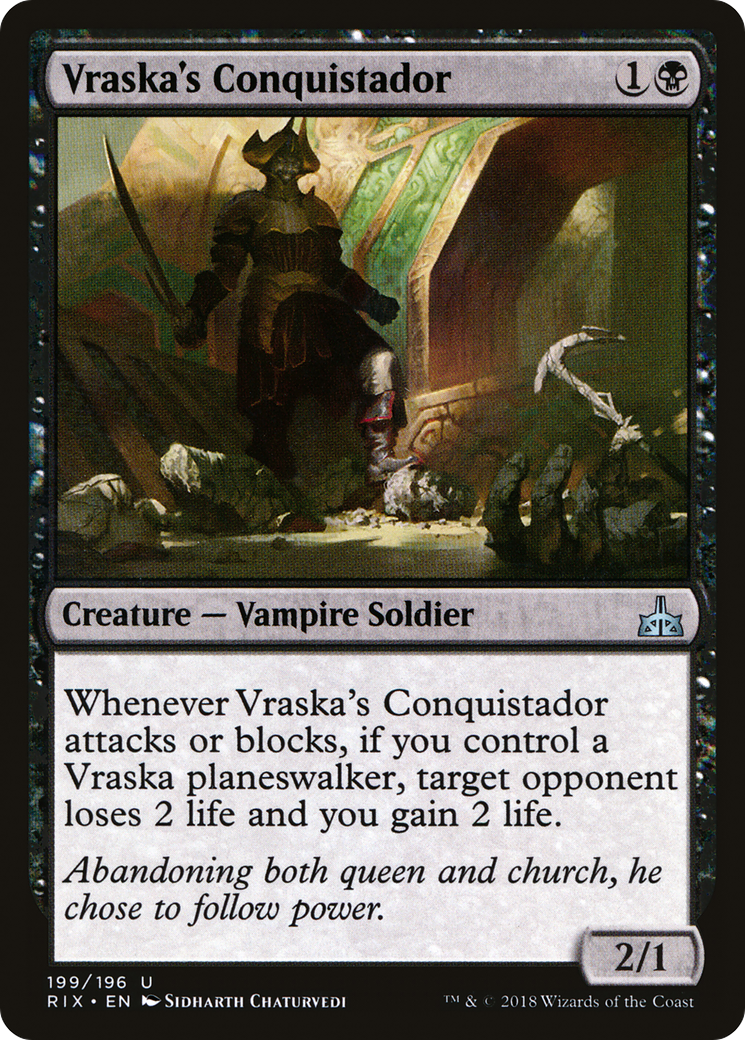 Vraska's Conquistador (RIX-199) - uncommon