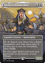 Lin Sivvi, Defiant Hero (SLC-2000) - rare (Borderless)