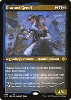 Gisa and Geralf (SCD-003) - mythic - Etched Foil