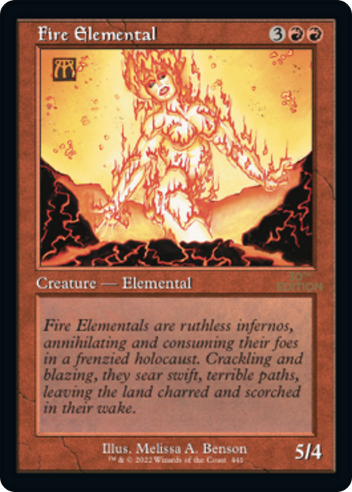 Fire Elemental (30A-441) - uncommon