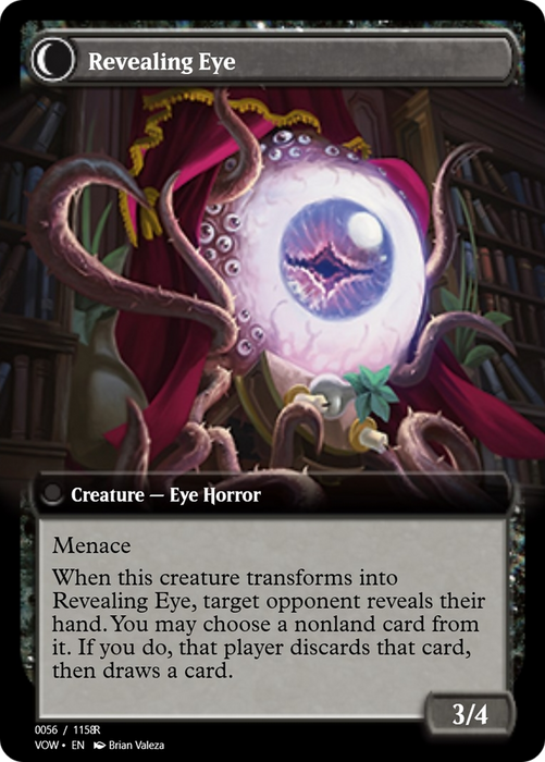 Concealing Curtains // Revealing Eye (PRM-95351) - rare - Foil