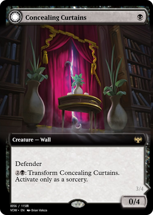 Concealing Curtains // Revealing Eye (PRM-95351) - rare - Foil