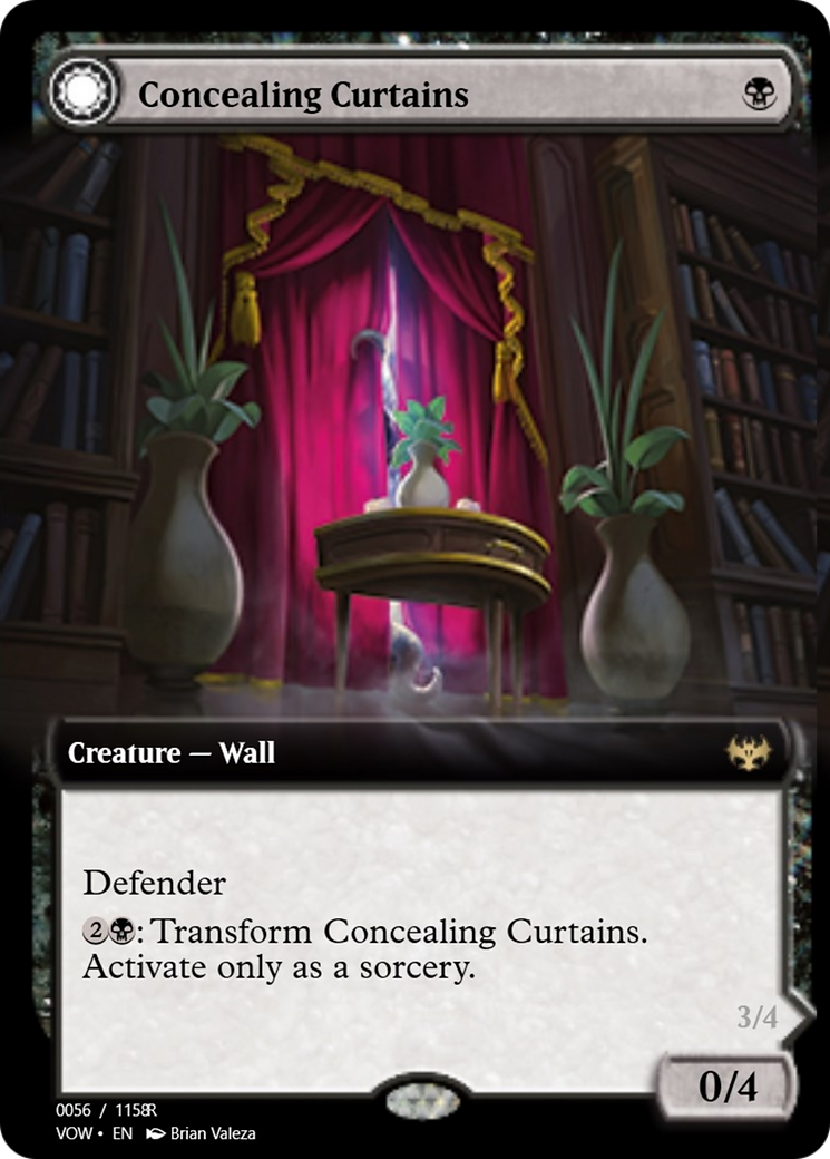 Concealing Curtains // Revealing Eye (PRM-95351) - rare - Foil