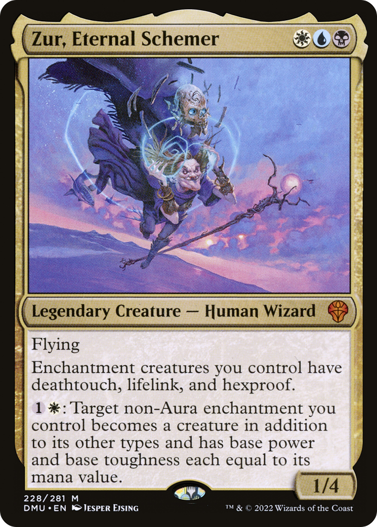 Zur, Eternal Schemer (DMU-228) - mythic - Foil