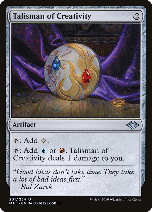 Talisman of Creativity (MH1-231) - uncommon - Foil